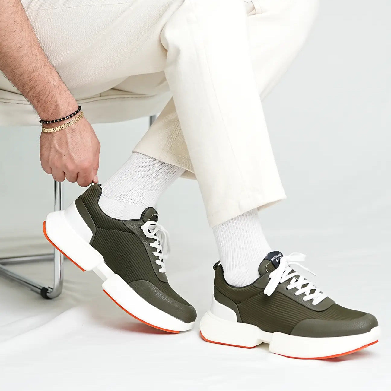 Khaki Casual Runners