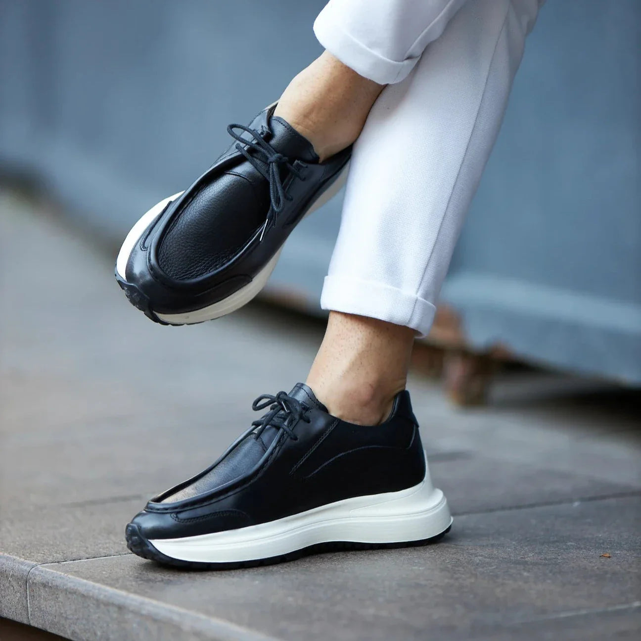 Black Casual Runners