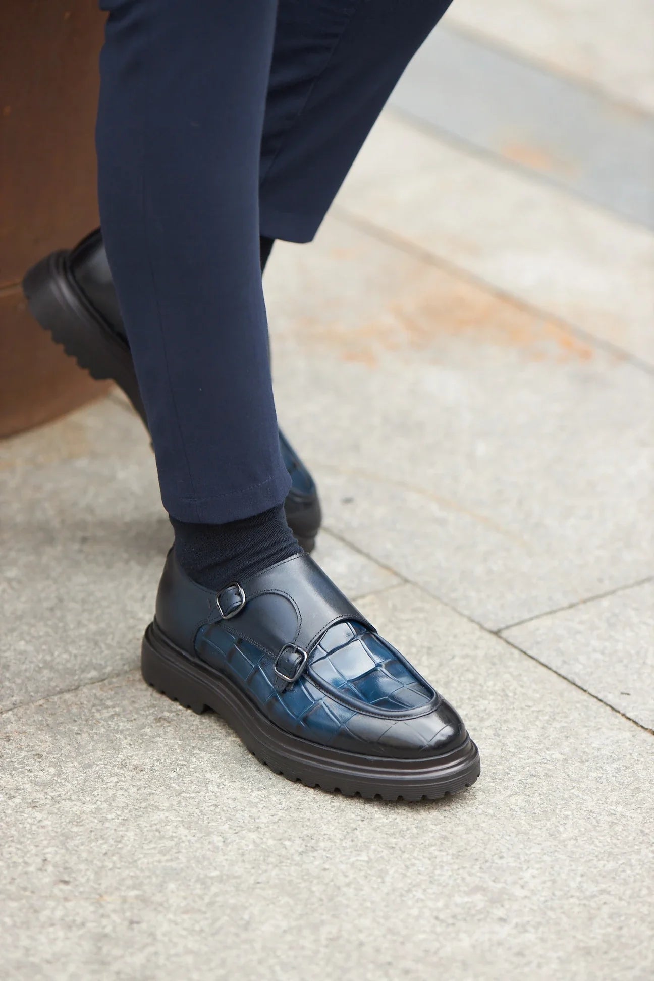 Blue Croc Doublemonk