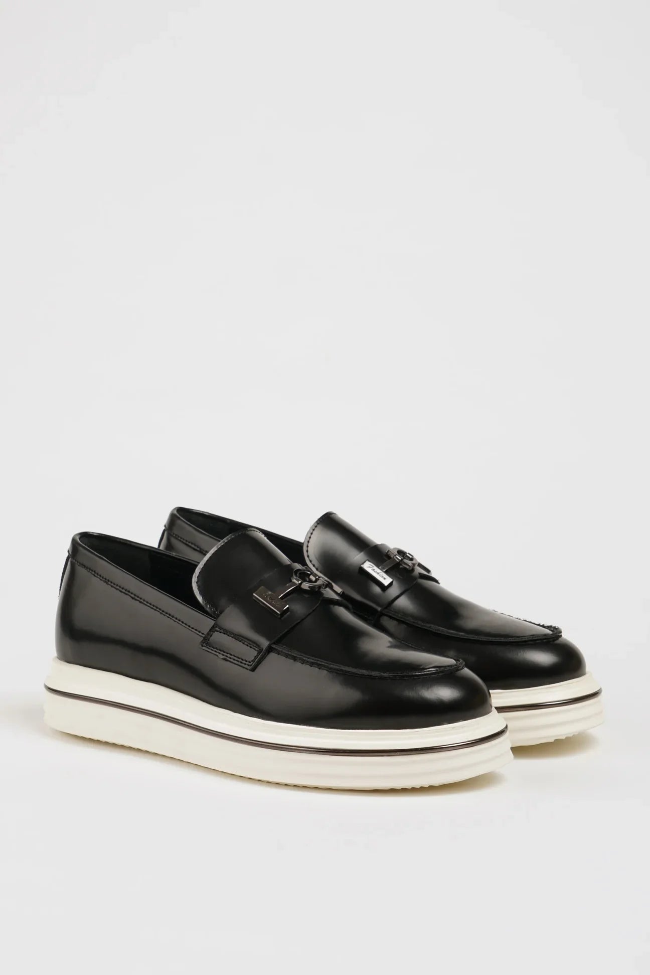 Daring Black Slip On Loafer