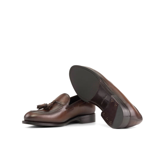 Med Brown Box Calf Loafer