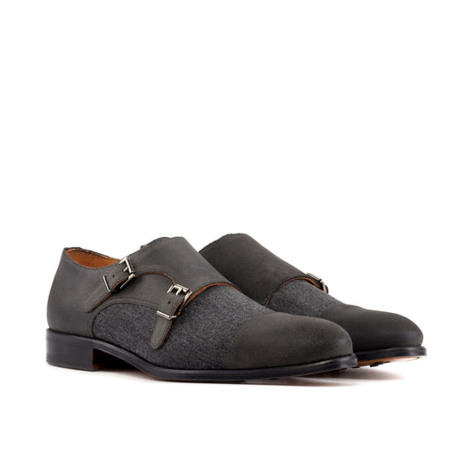 Dark Grey Double Monk 5763