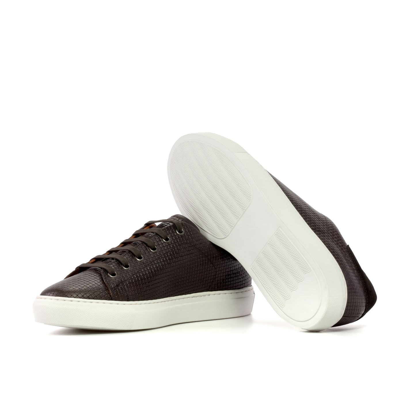 Dark Brown Lux Suede Sneaker 5869