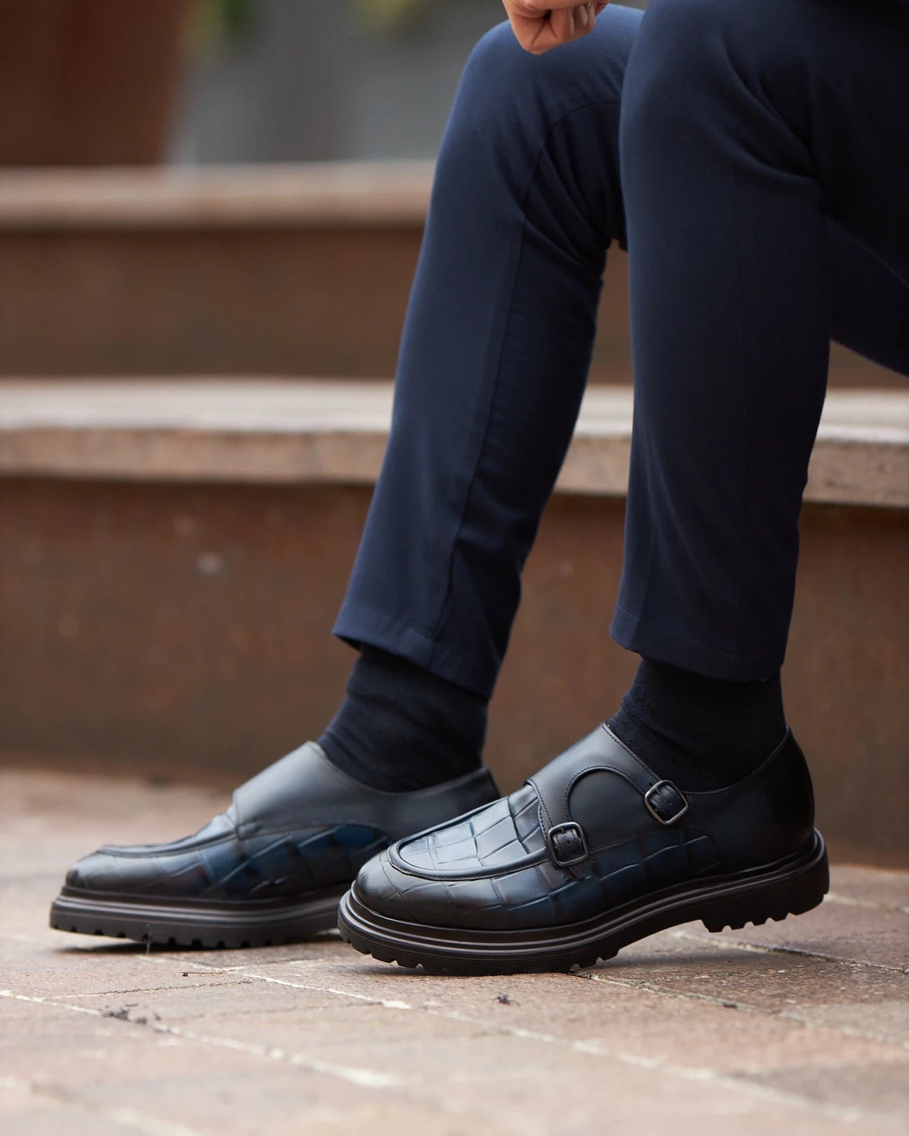 Blue Croc Doublemonk