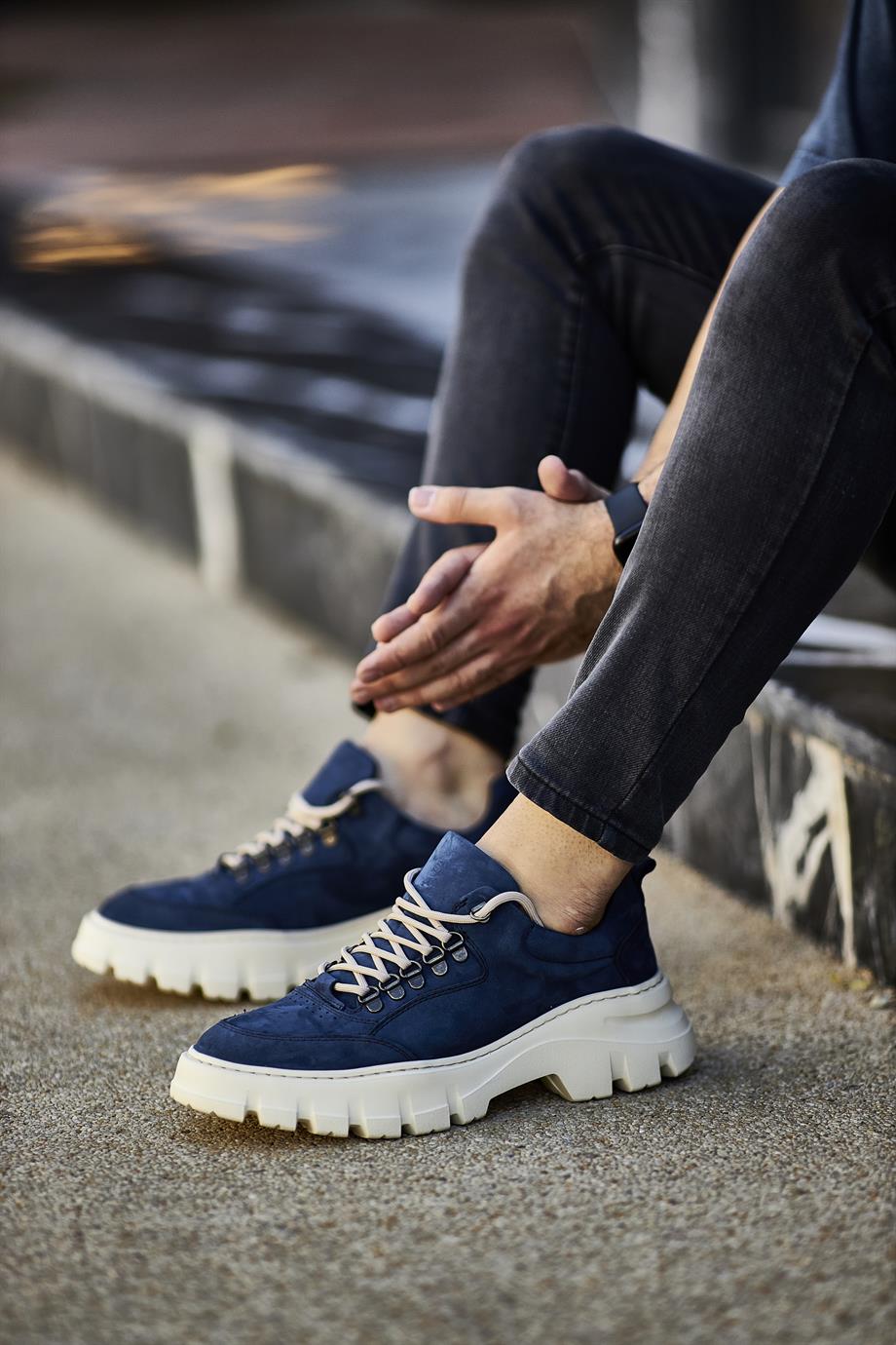Blue Casual Runners