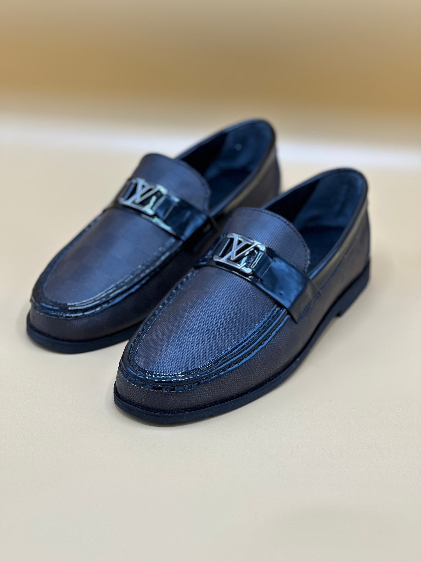 Brown LV Moccasins