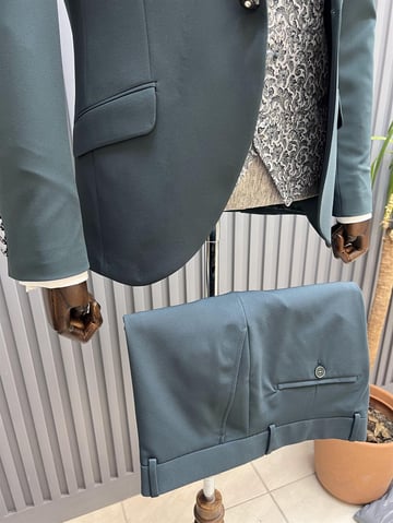 Custom-Designed Groom Suit