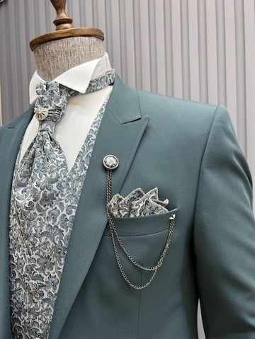 Custom-Designed Groom Suit