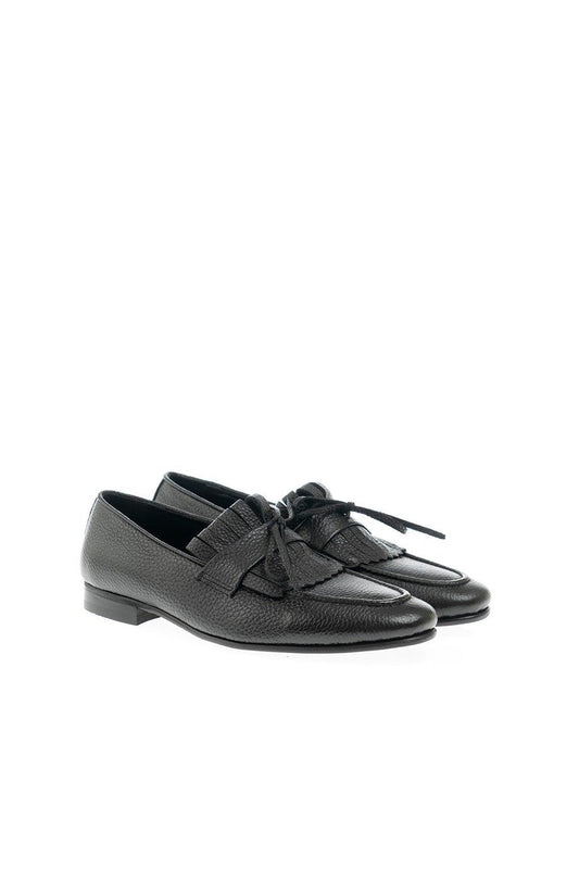 Black Kiltie tassel Loafer