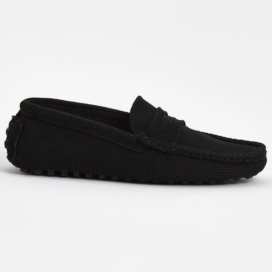 Black Knitwear Loafer