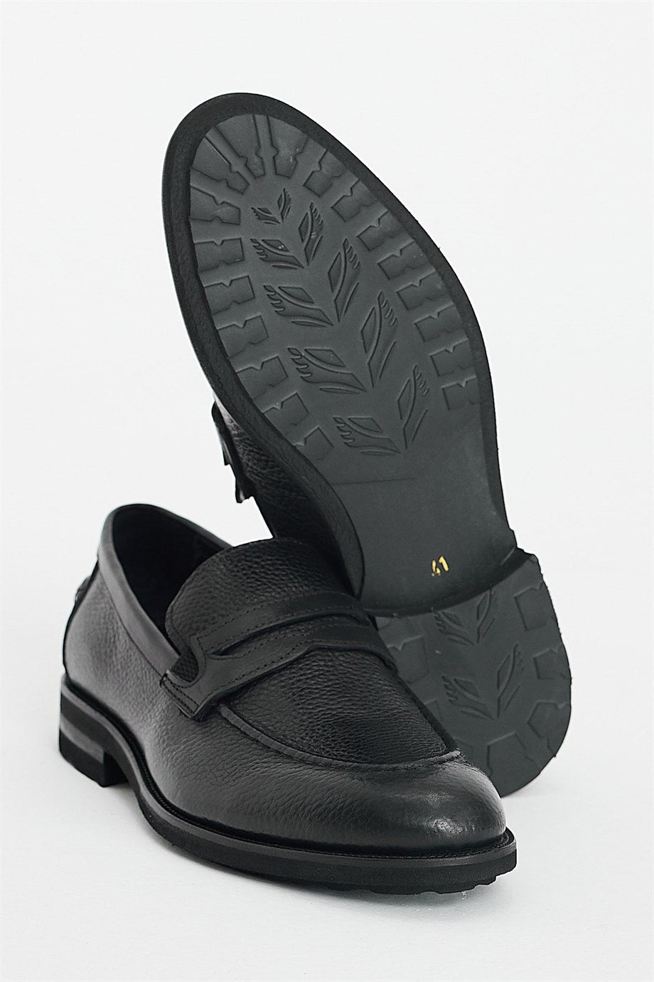 Black Eva Penny Loafer