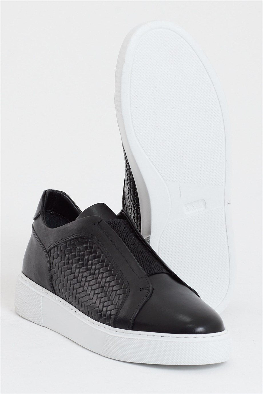 Black Knitting Sneakers-S167-1