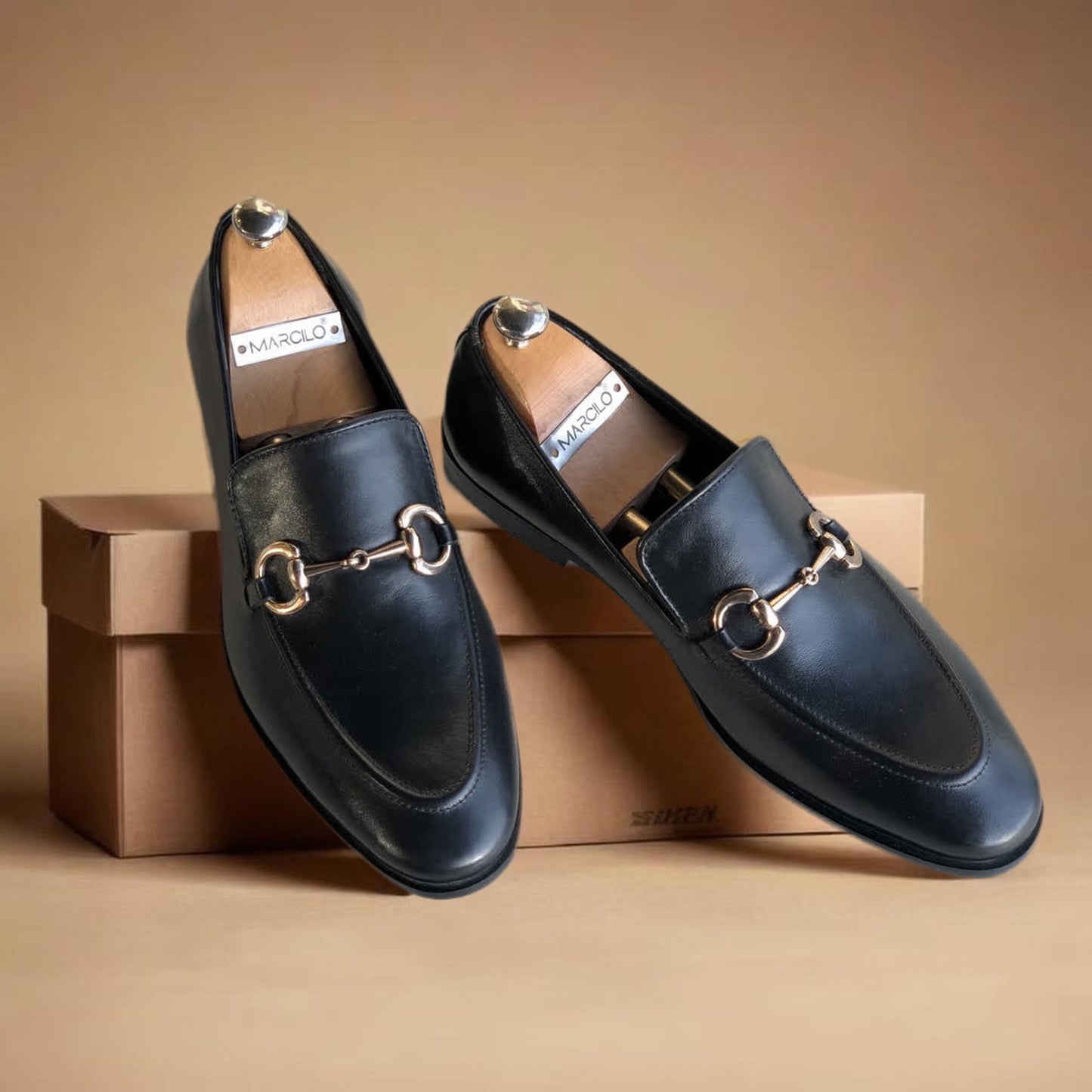 Black GB Loafer-AL34