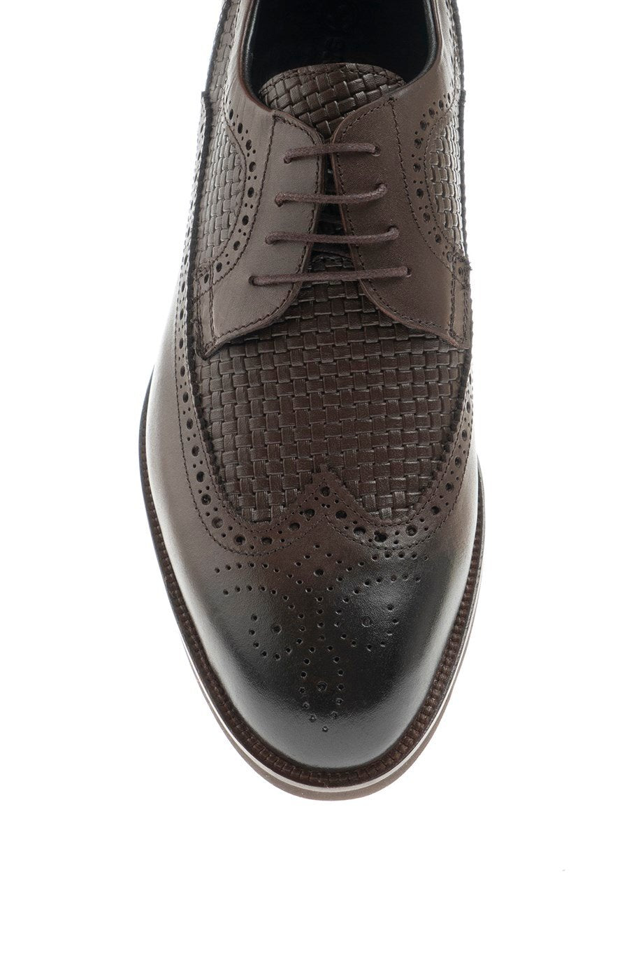 Brown Wingtip Laces