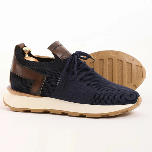 Blue Knitwear Runners