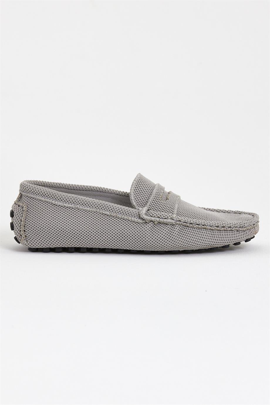 Light Grey Knitwear Loafer