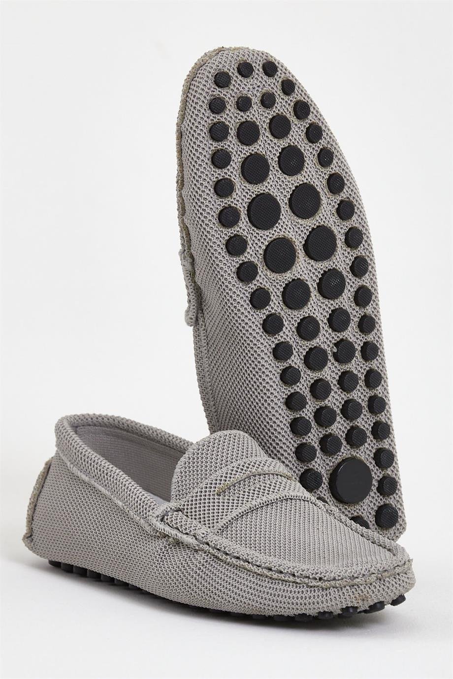 Light Grey Knitwear Loafer