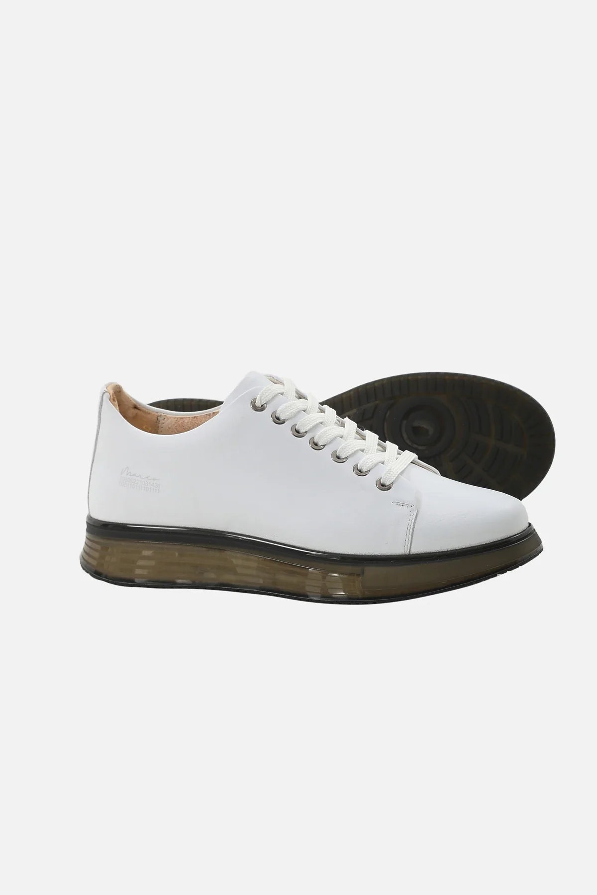 White Leather Sneakers