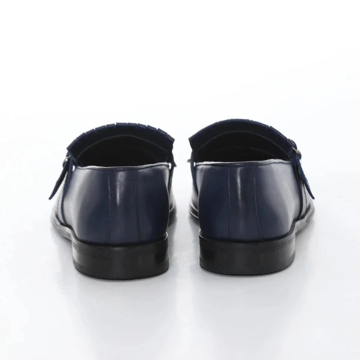 Blue Killtie Side Buckle Loafer