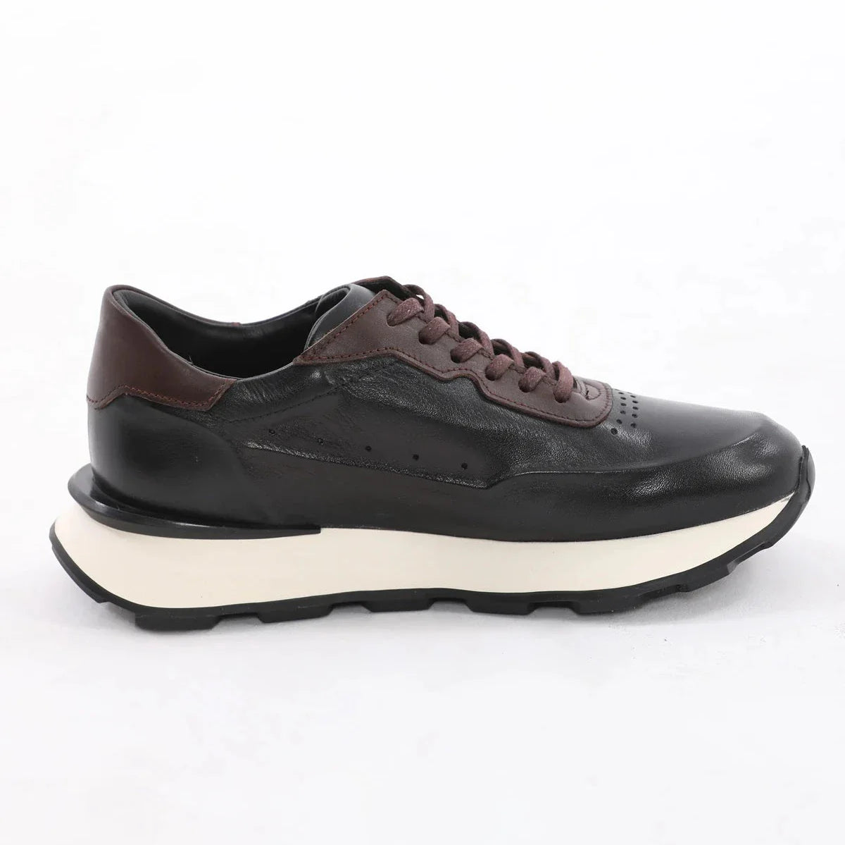 Brown Calf Leather Runners