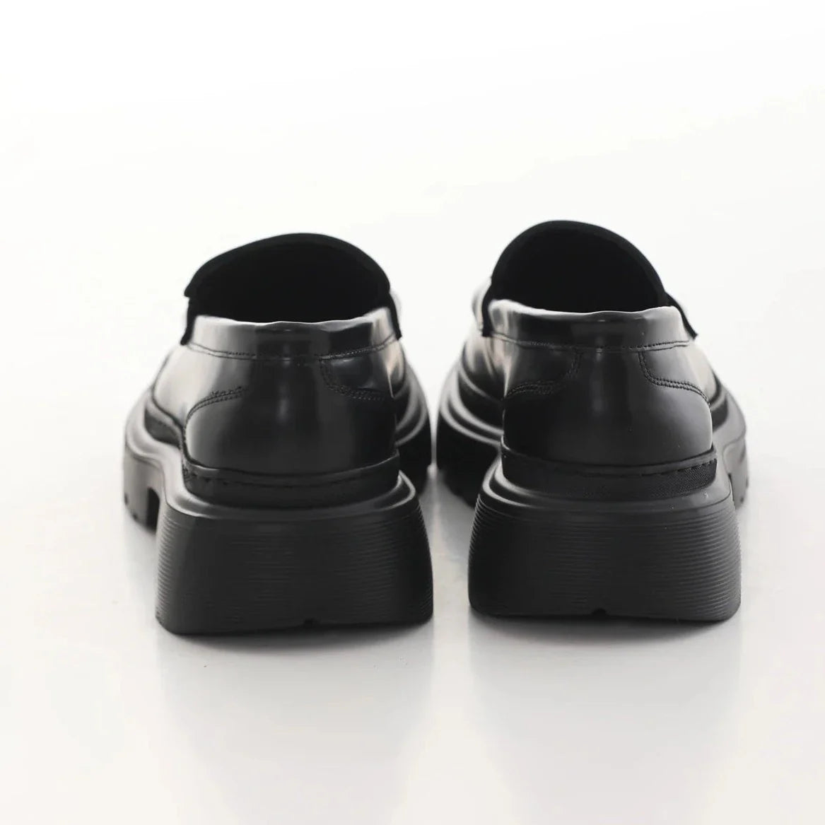 Black Calf Penny Chunky F-416