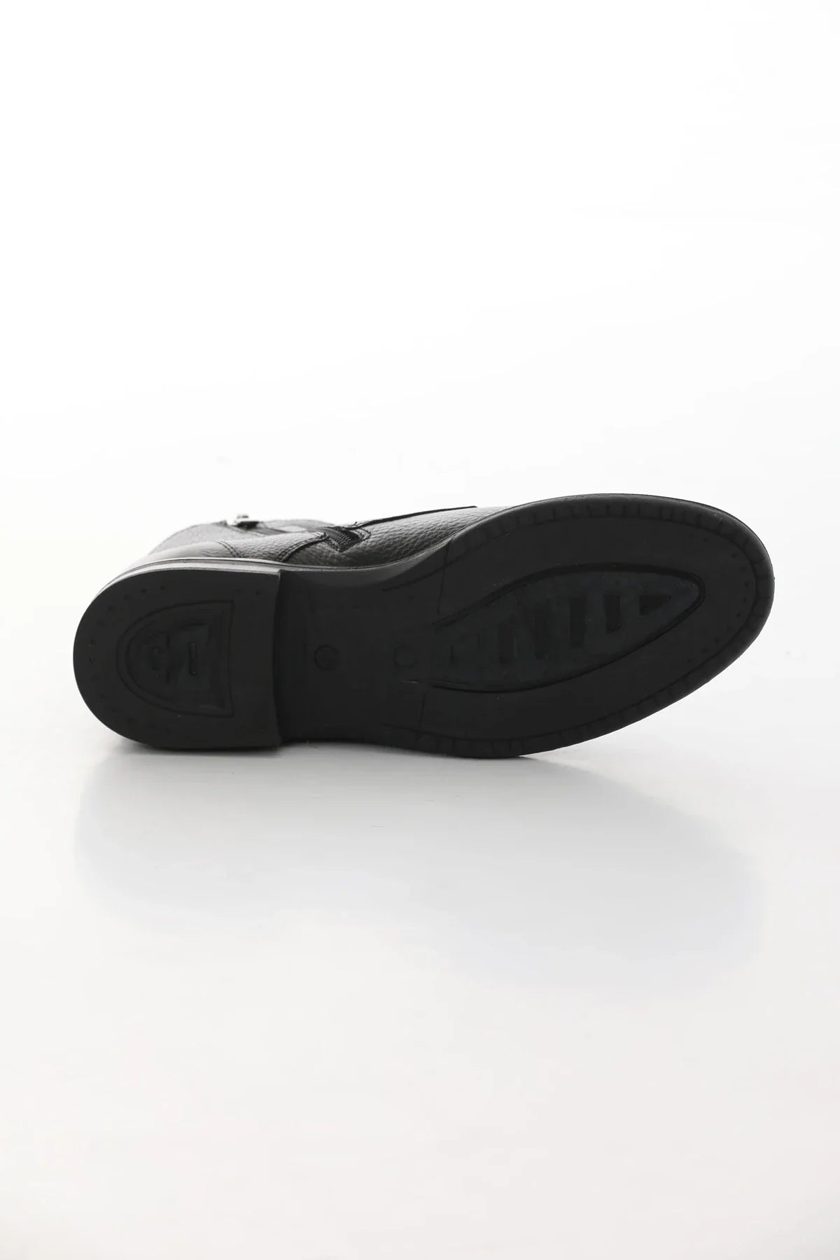 Black Milled Boots FB-0340