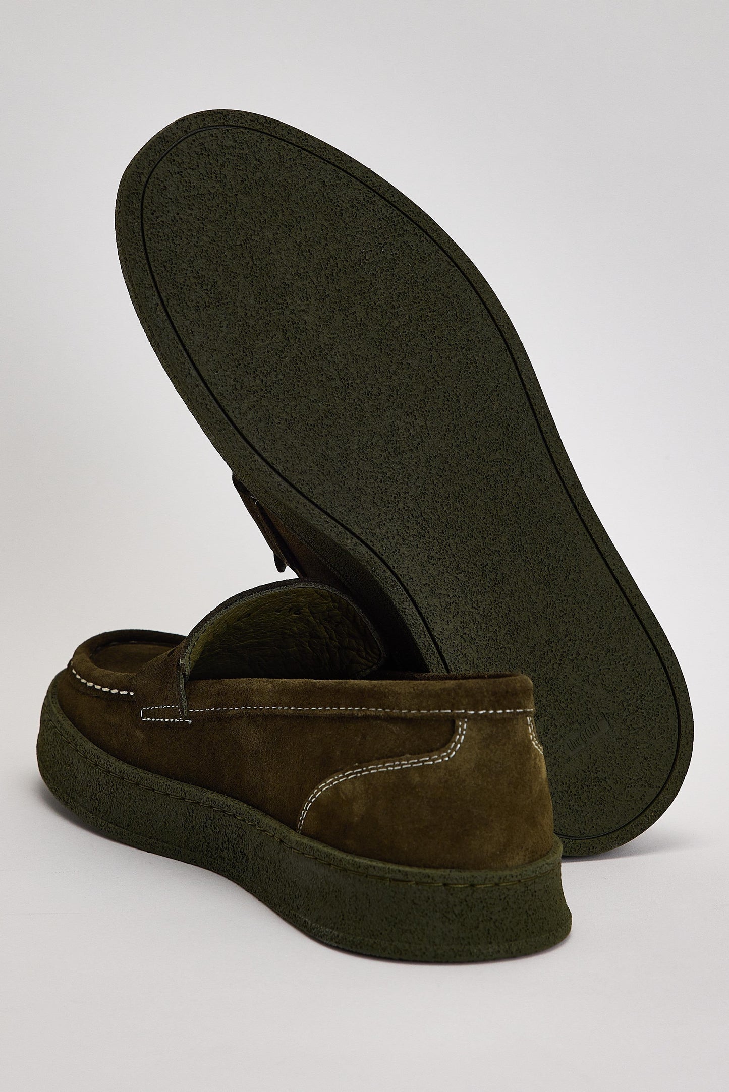 Khaki Suede Casual Loafer