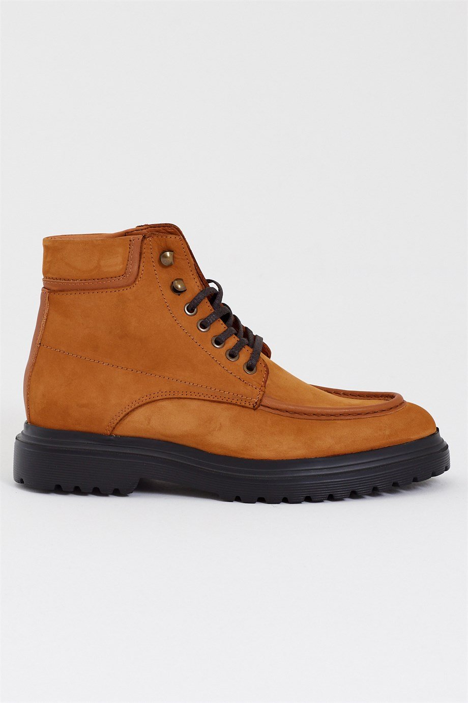 Tan Nubuck Boots