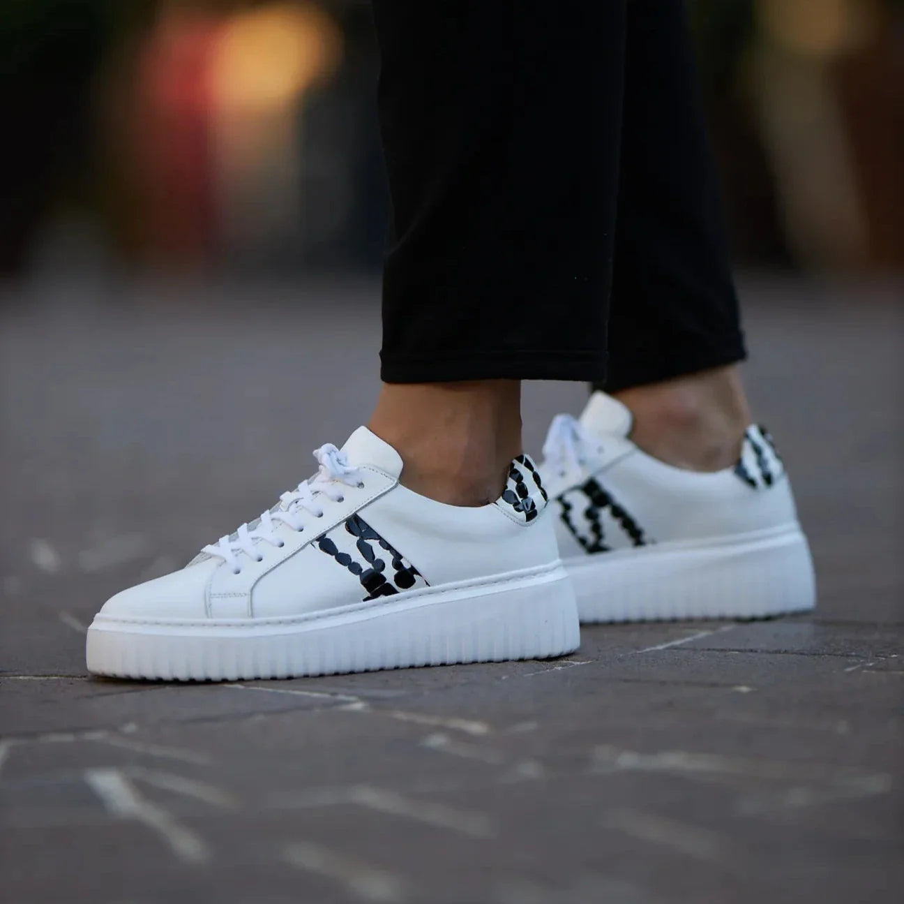 White Maldiv Comfortable Sneaker