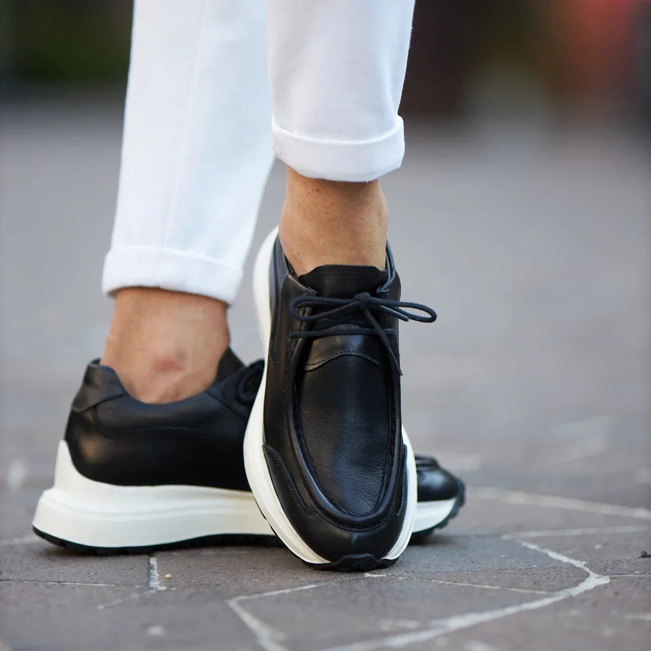 Black Casual Runners