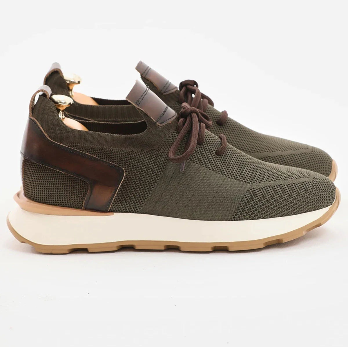 Olive Knitwear Runners