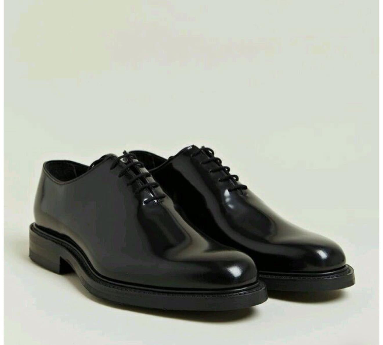 Patent Leather Whole Cut Laces