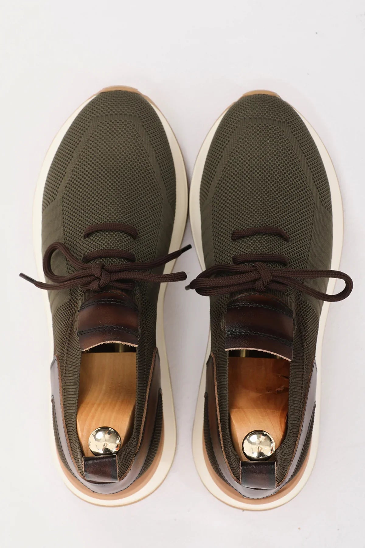Olive Knitwear Runners