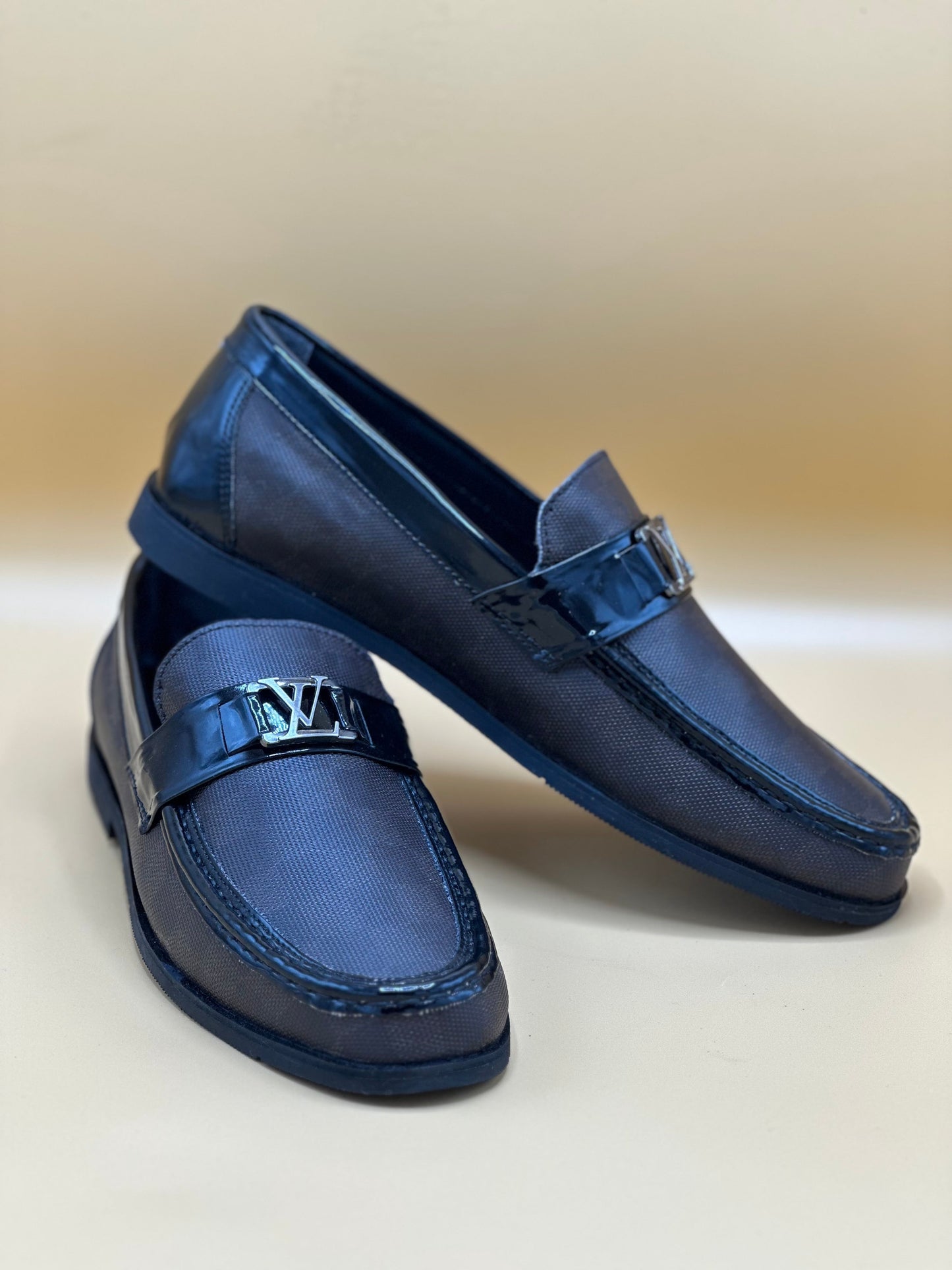 Brown LV Moccasins