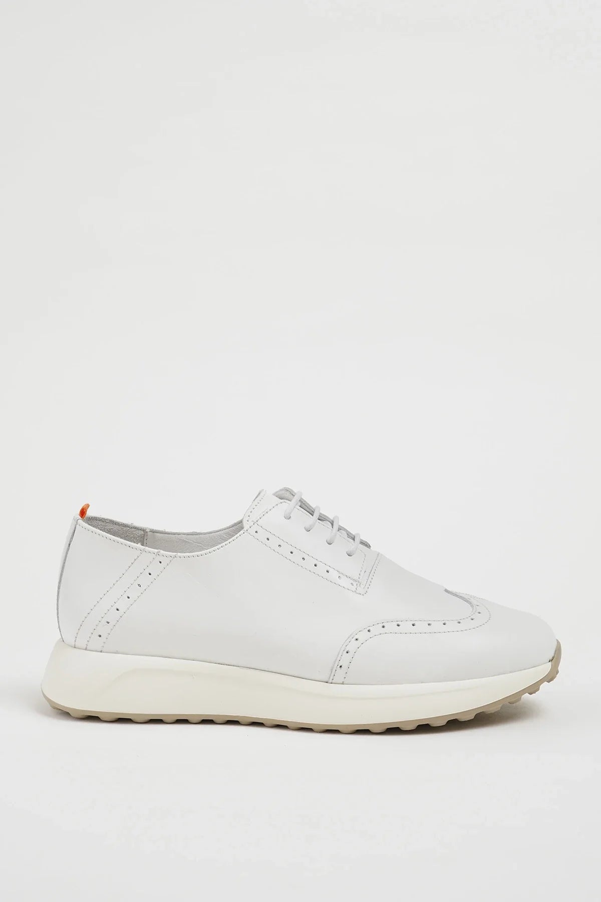 Pure White Brogue Runner