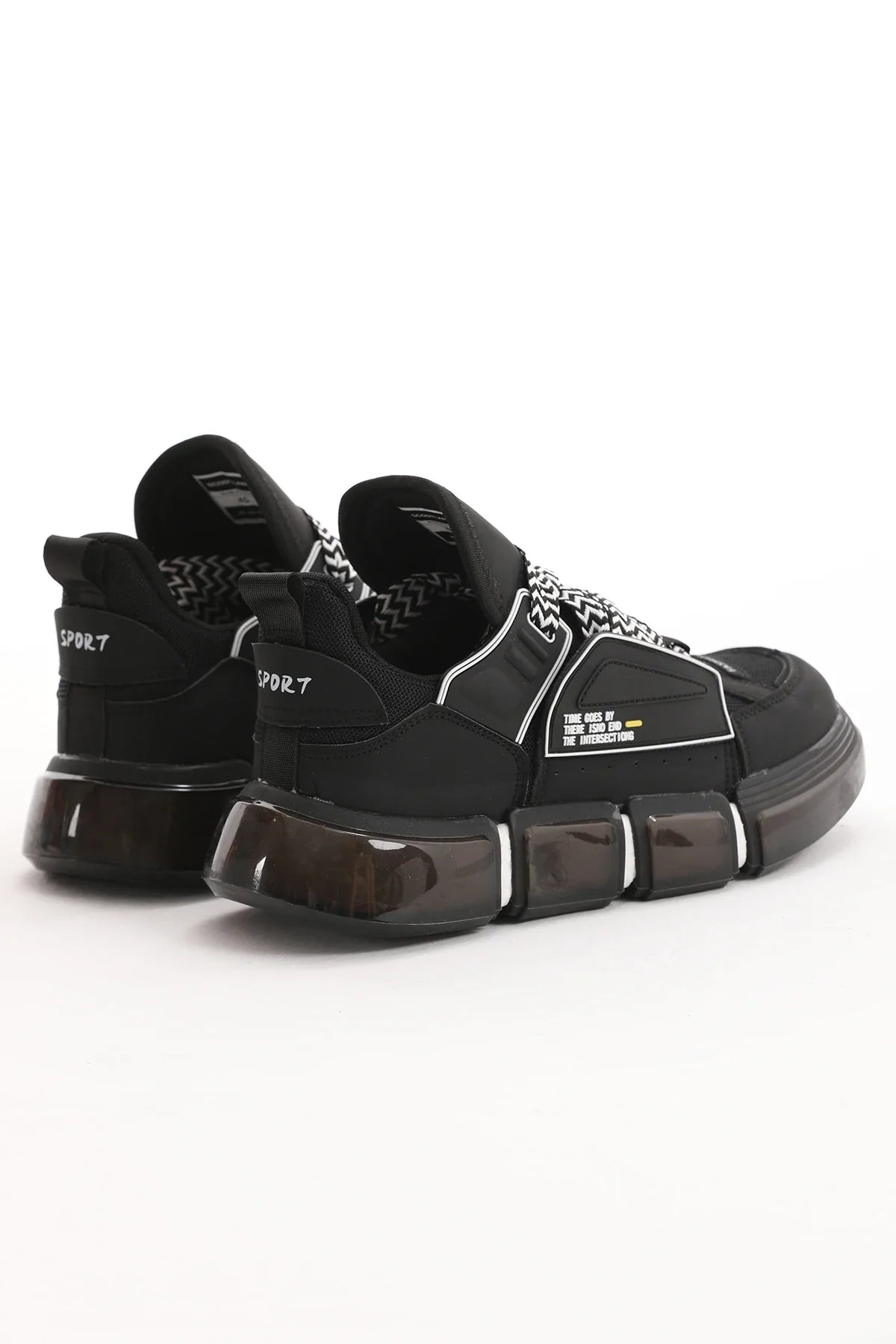 Black Casual Comfortable Sneakers