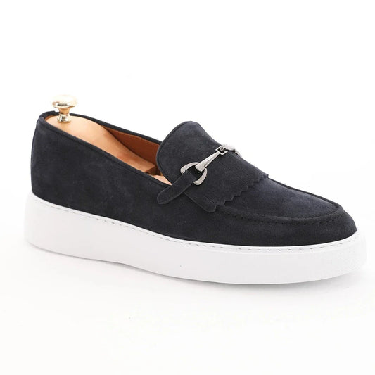 Blue Suede Casual Wear F-126