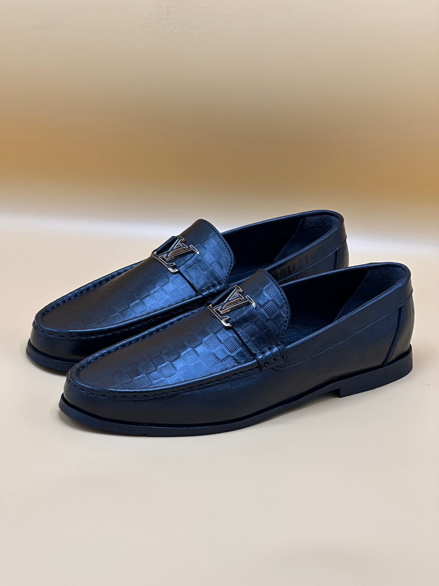 Black Driving Loafer Pattern