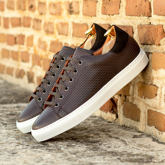 Dark Brown Lux Suede Sneaker 5869