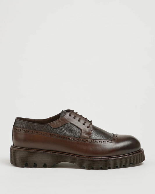 Brown Brogue Chunky
