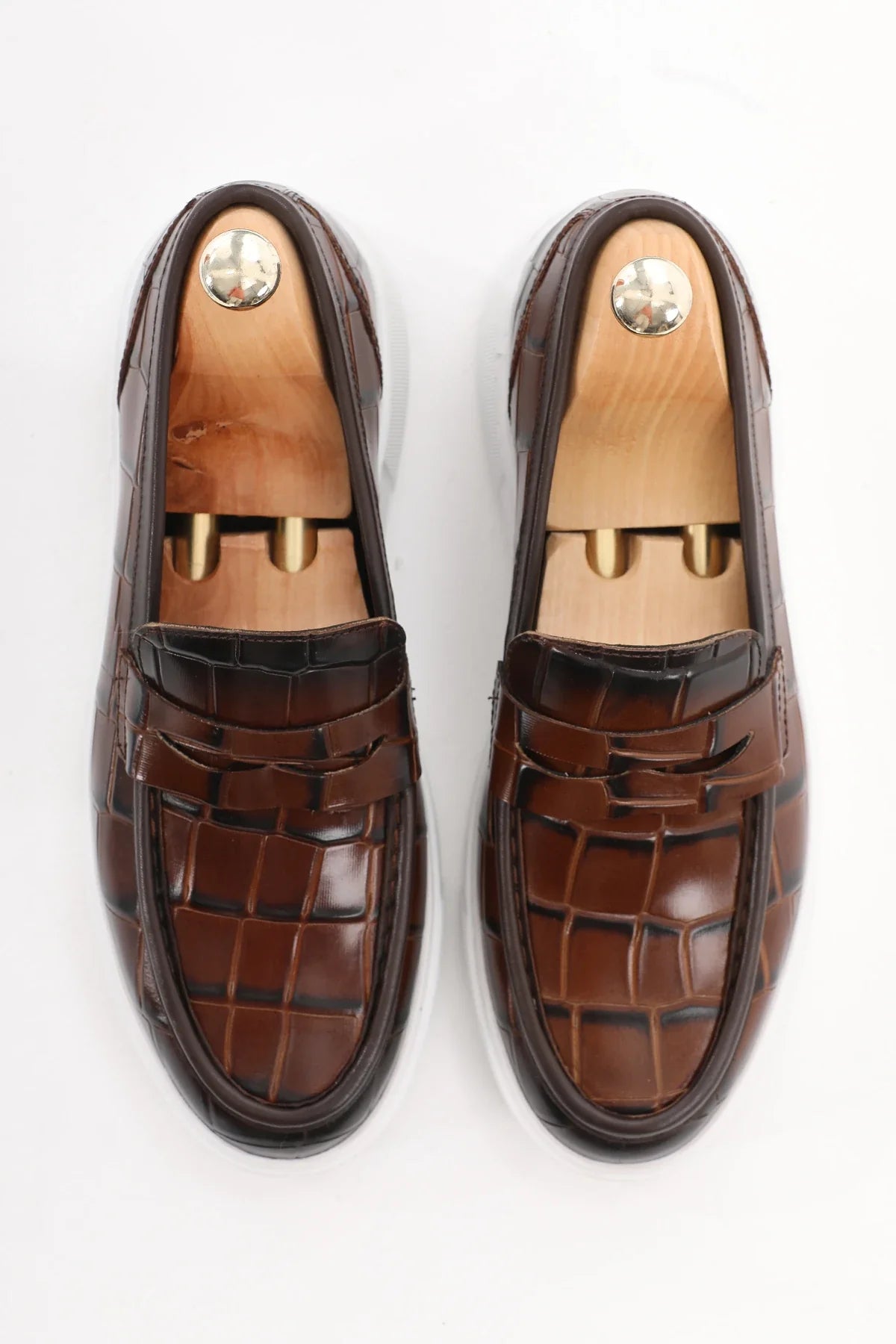 Coffee Croc Casual Wear F-416