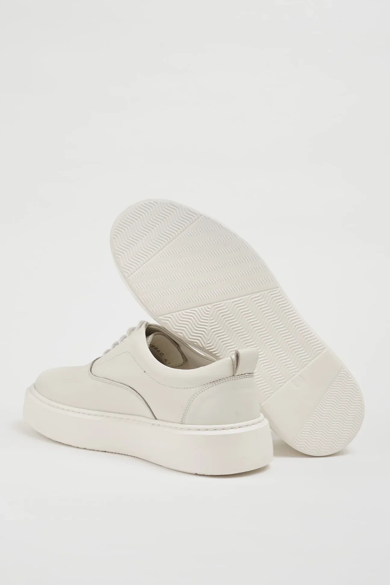 Pure White Brogue Runner