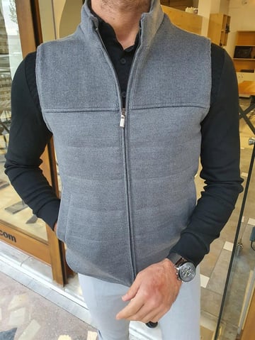 Slim Fit Stretch Vest