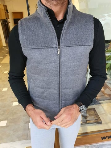 Slim Fit Stretch Vest