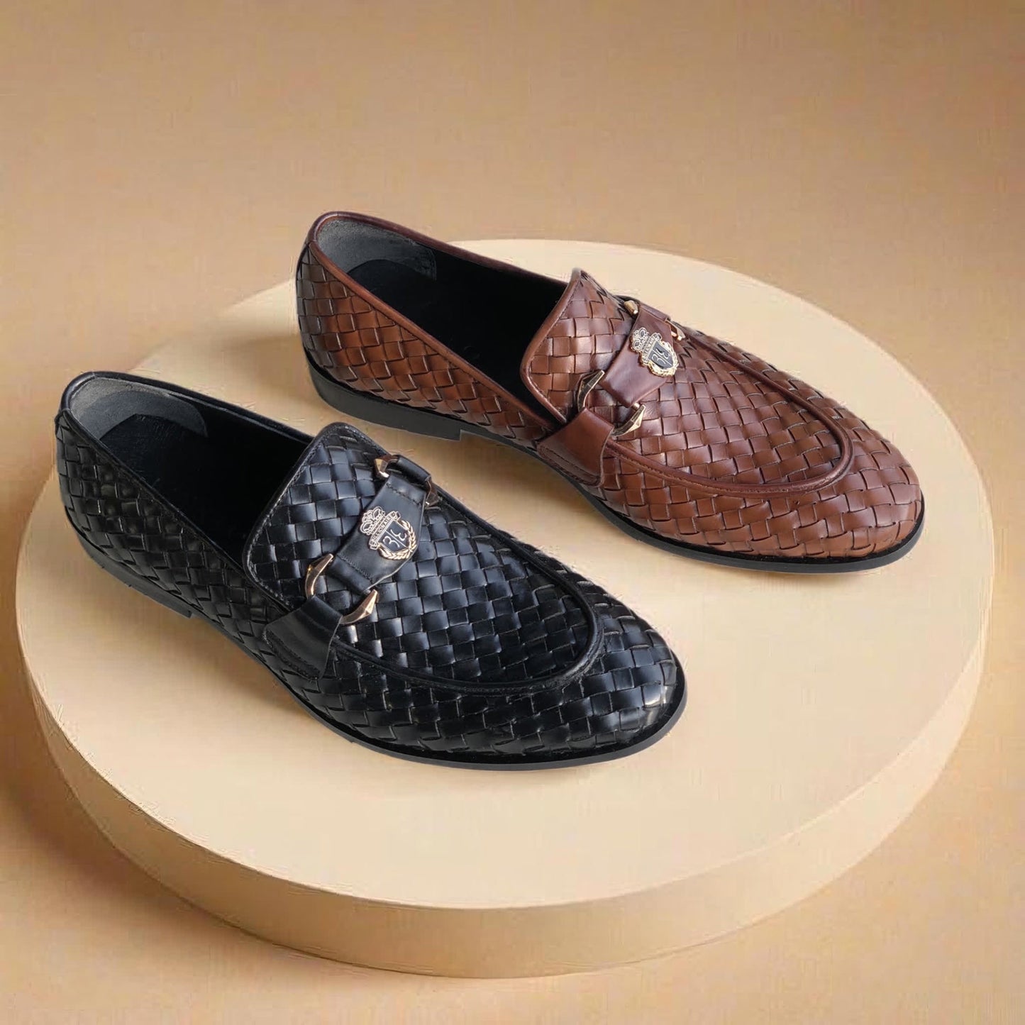 Black Fully Knitting Loafer-AL55