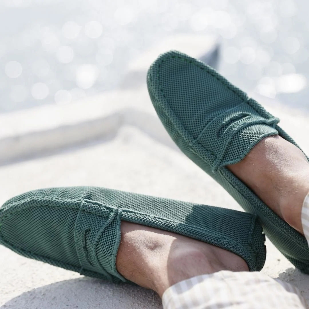 Light Green Knitwear Loafer