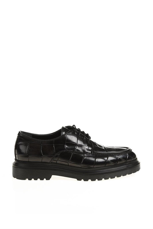 Black Croc Derby