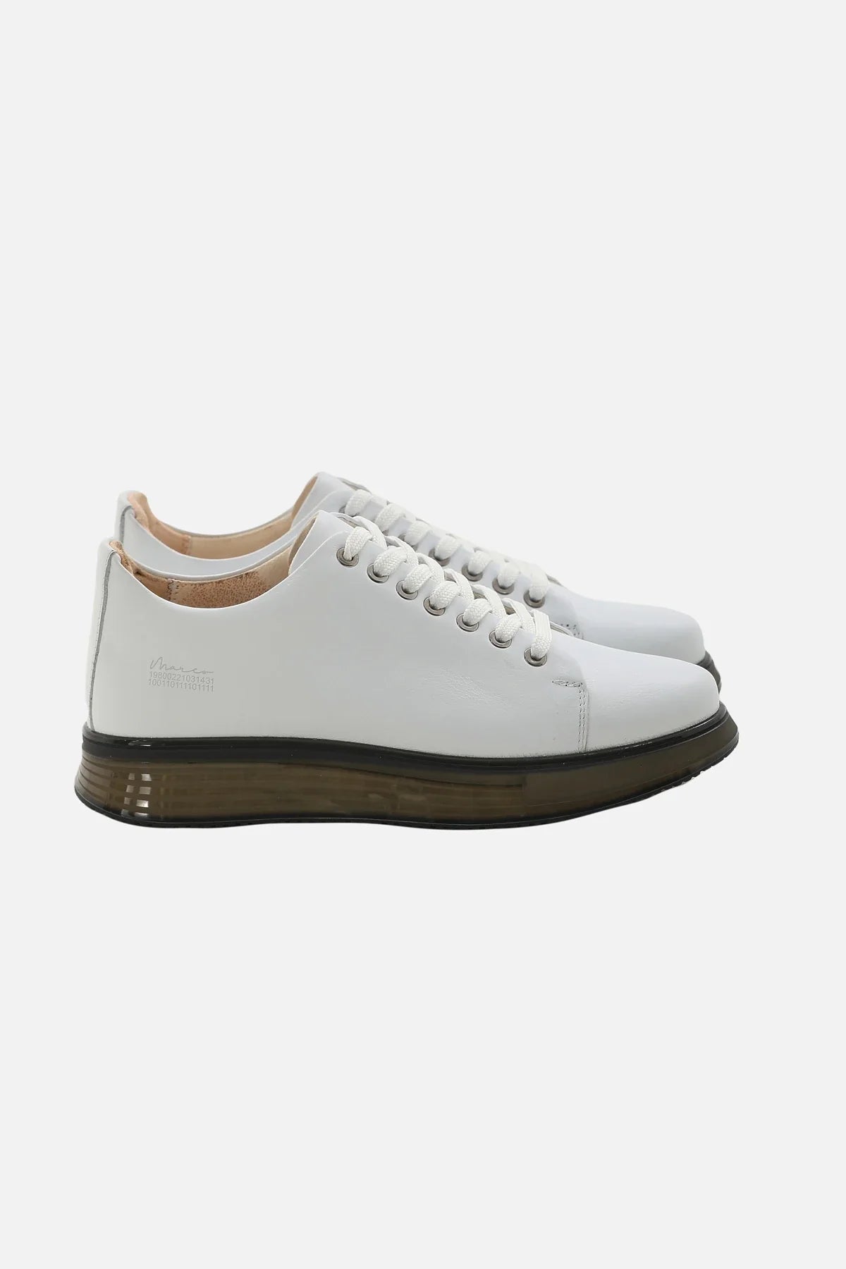 White Leather Sneakers