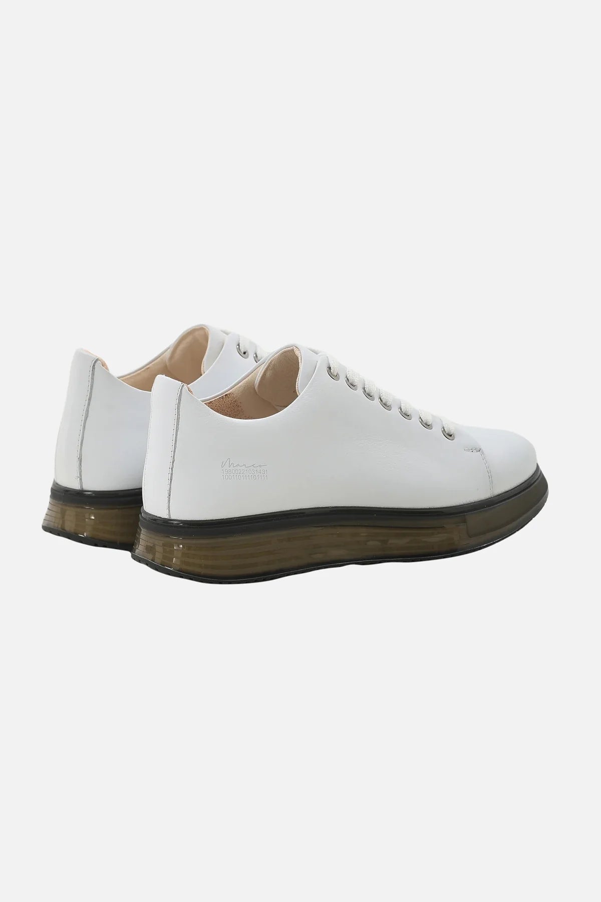 White Leather Sneakers