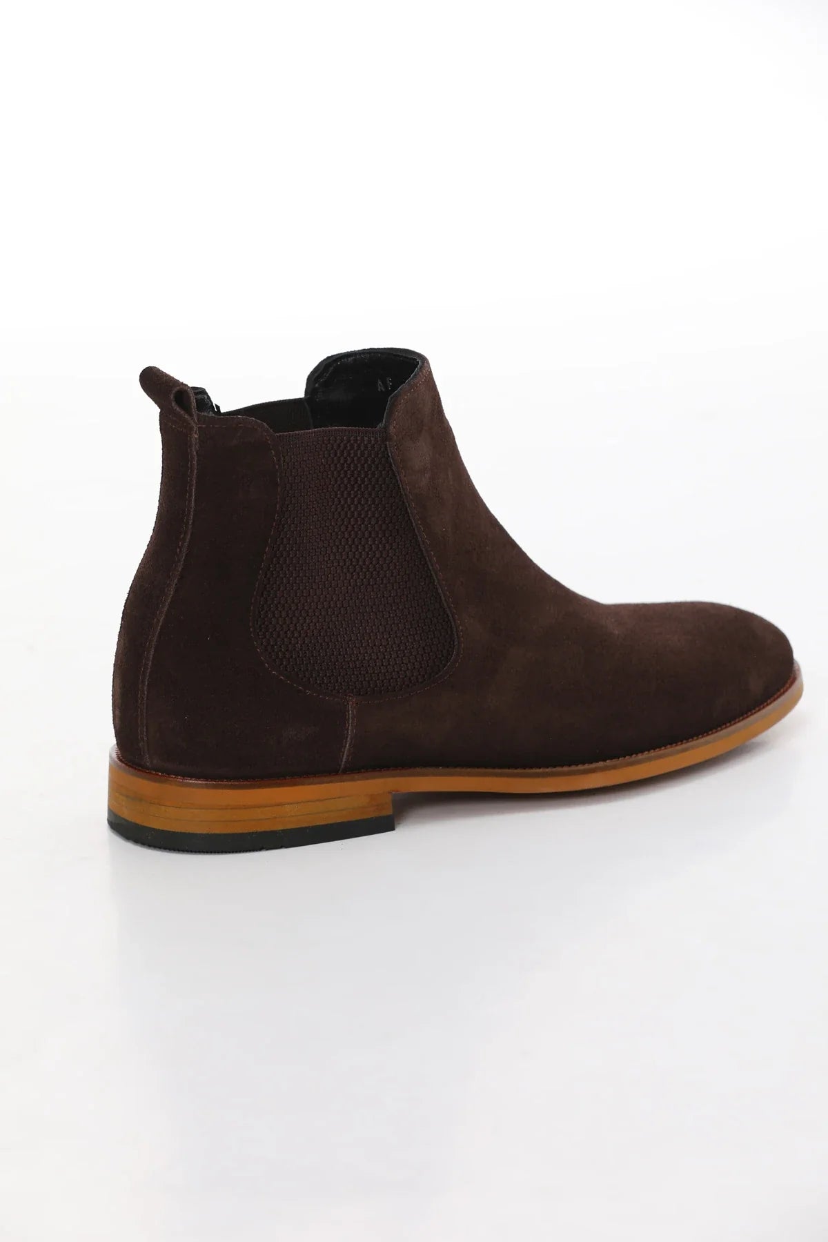 Brown Suede Chelsea Boots FB-0338